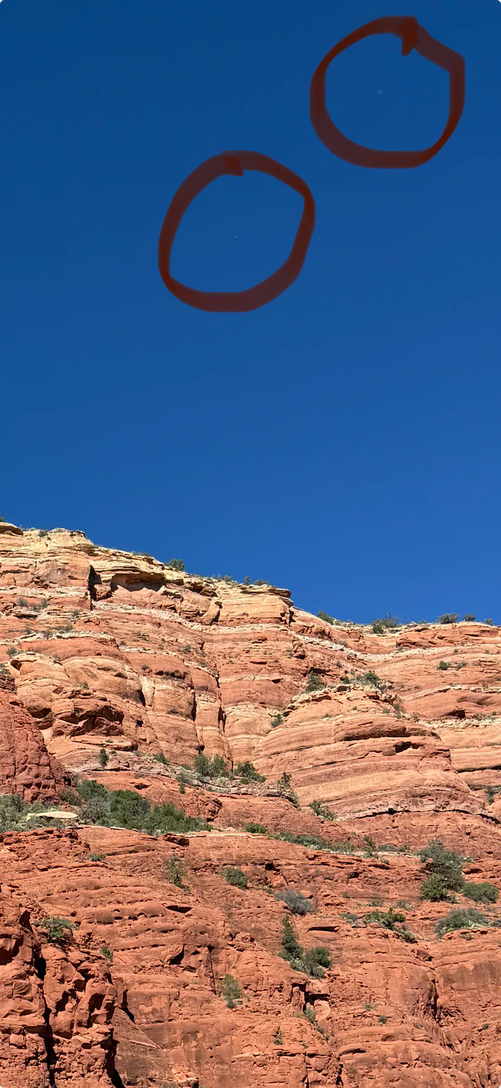 Red Rock Sky Capture